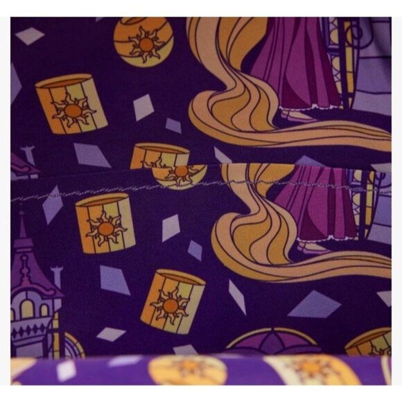Loungefly Disney Princess Stained Glass Collection Rapunzel Mini Backpack NWT